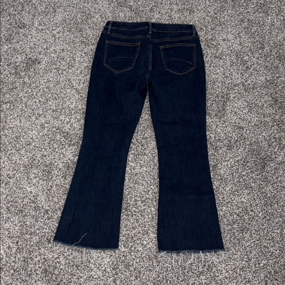 Driftwood Roxy Kick Crop Raw Hem Jean - Picture 7 of 7